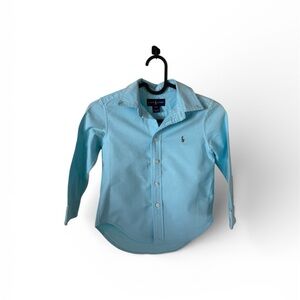 Ralph Lauren Light Blue Kids Button Down Shirt